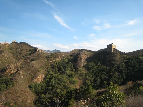 some of the views during our 10km Great Wall trek