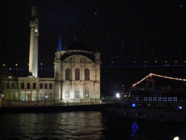 The view from our ship of OrtakÃ¶y