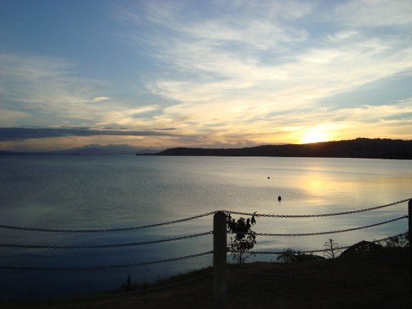 Sunset in Taupo