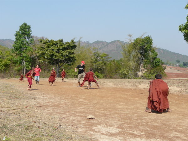 Kalaw - Playing Football With The Monkids