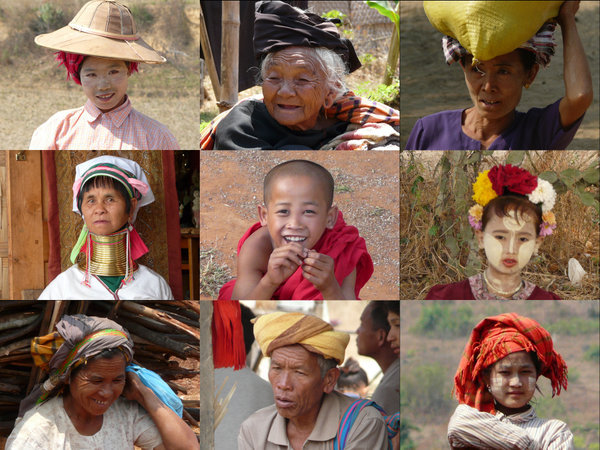Faces Of Myanmar