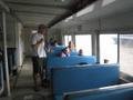 Inside the ferryboat