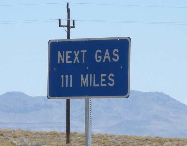 Nevada Roadsign