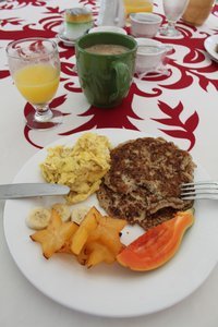 Breakfast at Hawaii Island Retreat