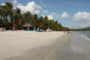 On the beach in Langkawi