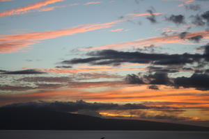 Sunset from Ho'oilo House