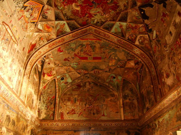 Ceiling Art at Bundi Castle