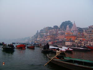 Banks of the Ganges at Sunrise