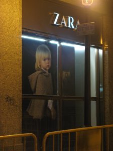 apparently I modeled for Zara in Spain as a child....