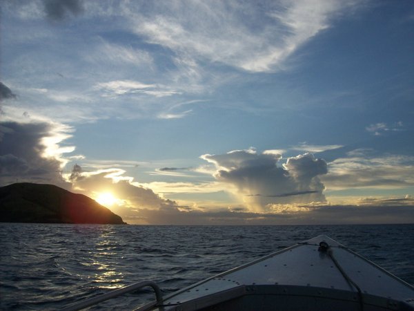Our final fijian sunset