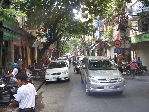 A typical street.
