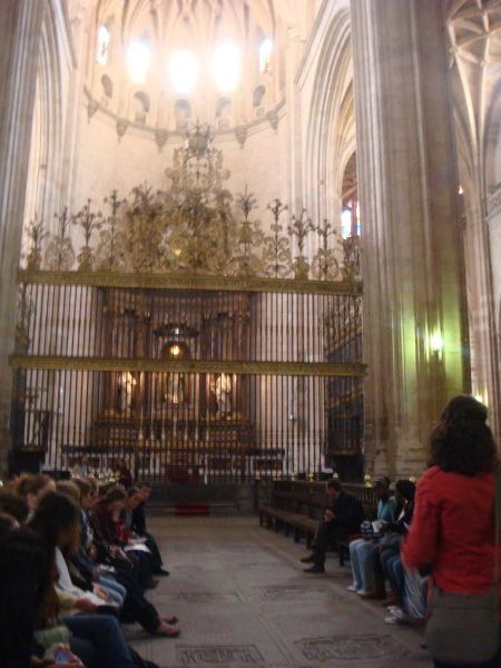 Inside the Cathedral of Segovia