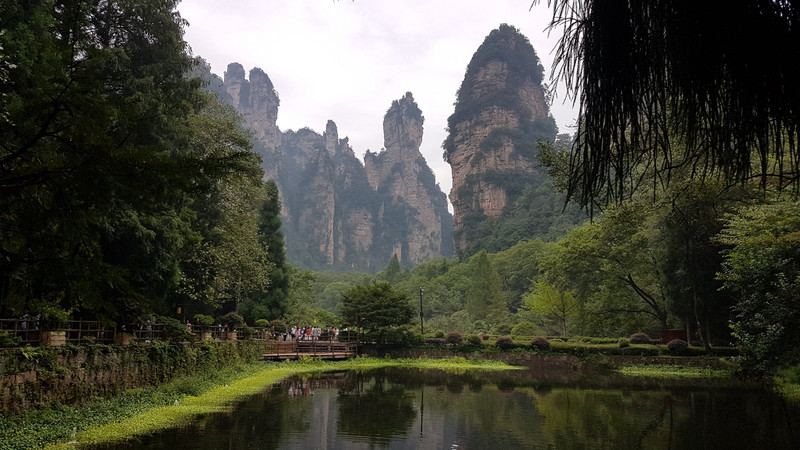 Zhangjiajie National Park entrance