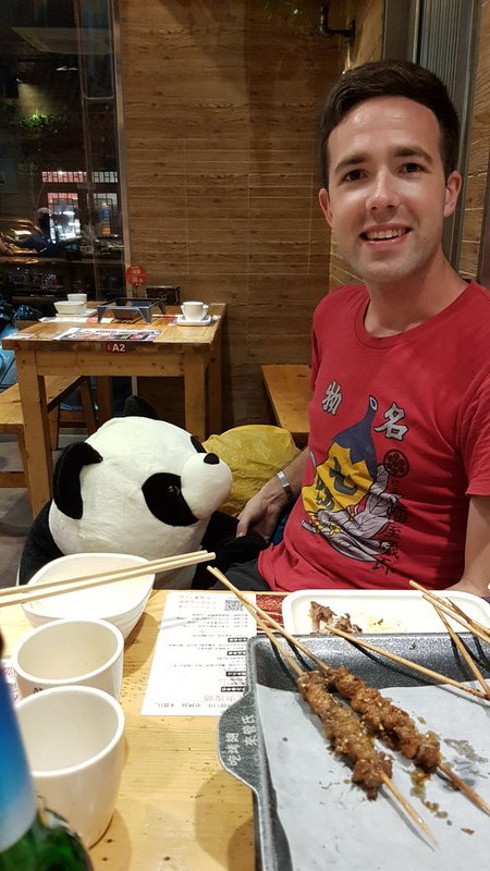 Final meal in China!