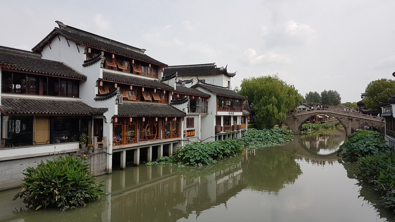 Lovely water town in Shanghai