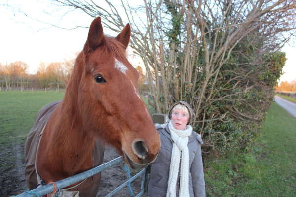 Laura and a Horse