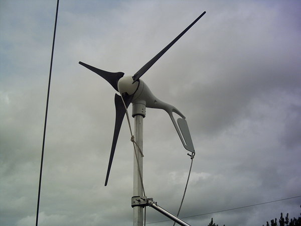 l'éolienne -wind gen- el generador 