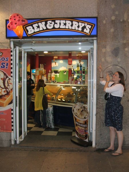 Ben and Jerry's!