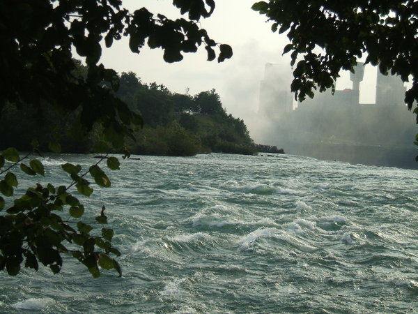 The rapids at Niagara