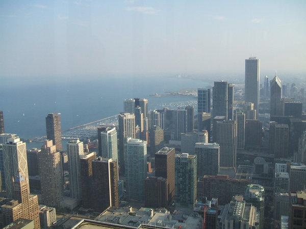 View from the Hancock tower