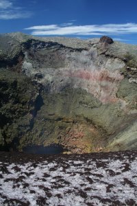 The crater