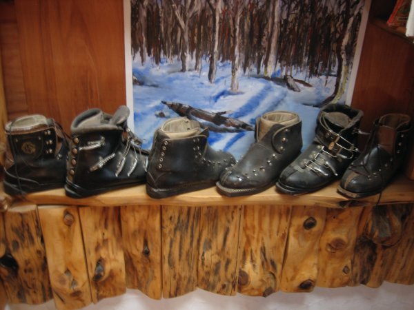 Old ski boots