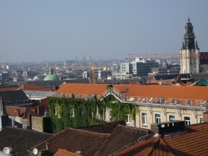 View of Brussels from the Palais de Justice
