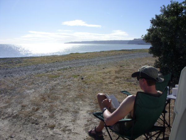 01 Camping on Haumoana beach out of Napier