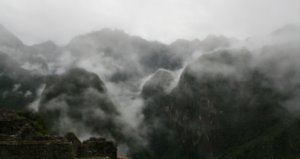 122 Mist rising through the mountains