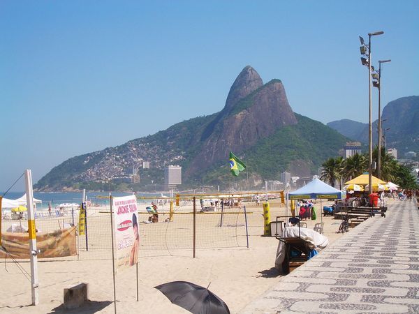 Strand Copacabana - eine herrliche Lage