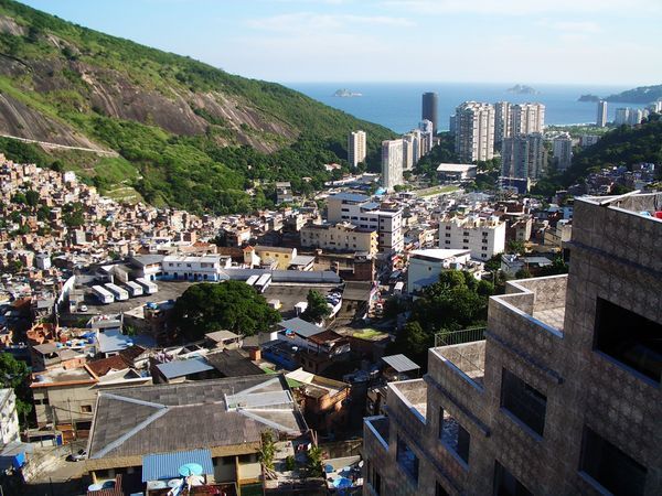 Favela-Viertel Rocinha