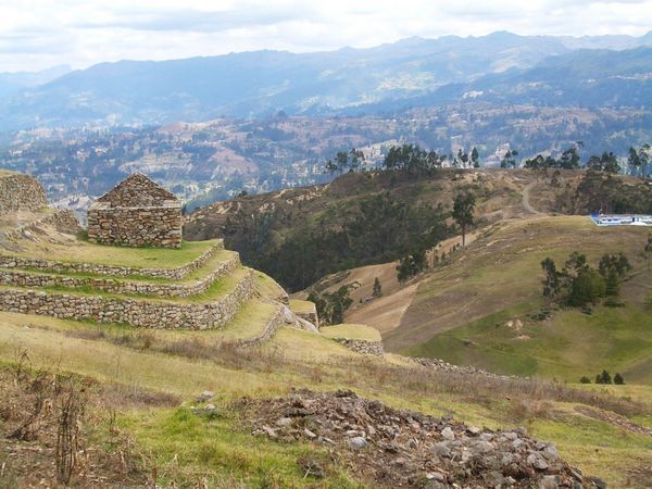 Ruinen in der Naehe von Cuenca