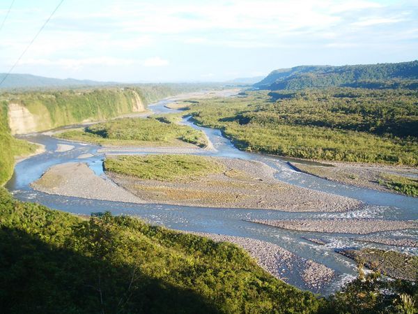 zwischen Baños und Puyo - hier beginnt das Amazonasgebiet