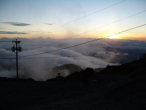 beim Vulkan Barú - Sonnenaufgang