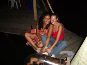Bocas del Toro - Janet und ich
