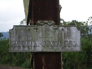 Grenze Panama - Costa Rica