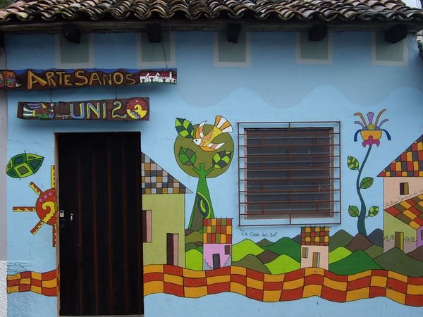 La Palma - schoene Wandmalerei