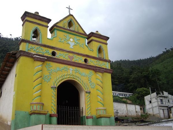 San Andrés Xecul - eine spezielle Kapelle