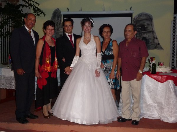 Hochzeit von Norita und Jaime - die Familie