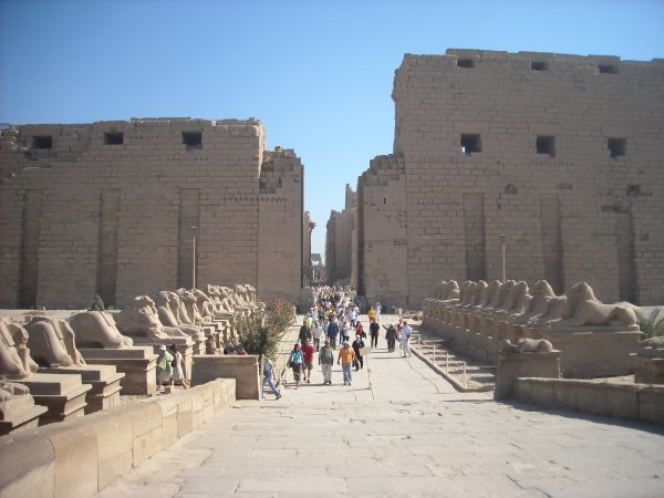 Front of Temple of Karnak