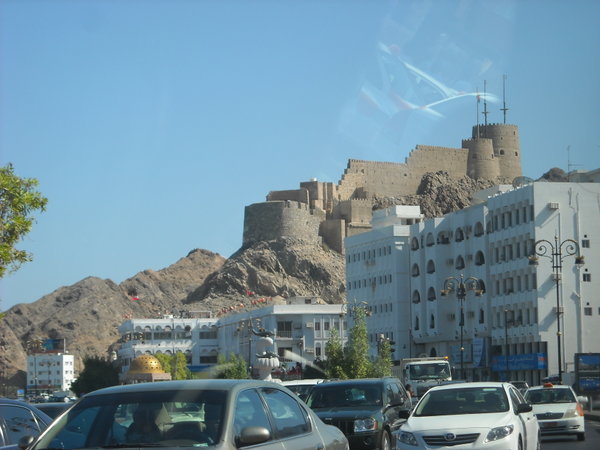 An old fort in Mutrah