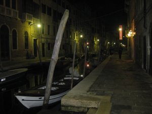 canals at night