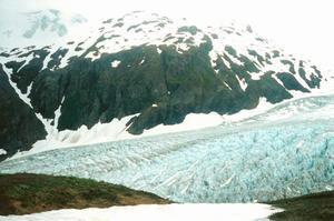The Glacier fields of Kenyi Fjords, Alaska