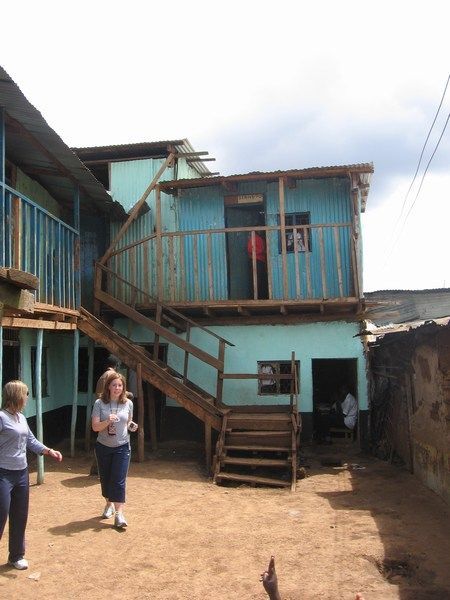 The local school in Kibera