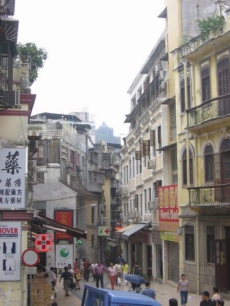 The Alleyways of Macau