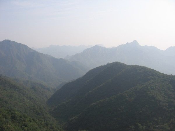 The view from the Great Wall