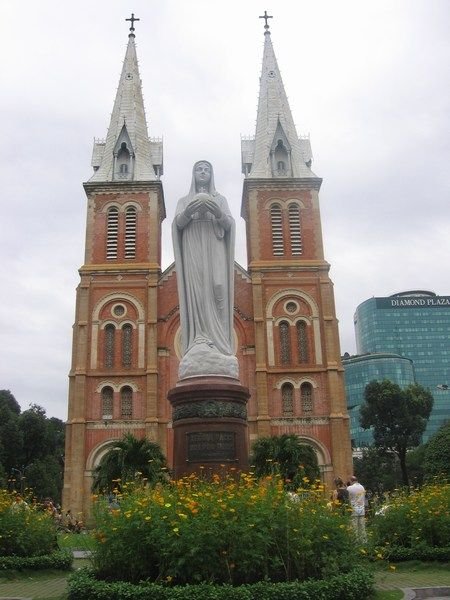 The Cathedral in central Saigon