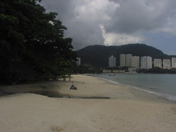 One of the beaches of Penang