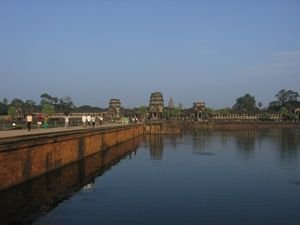 The causeway to Angkor Wat