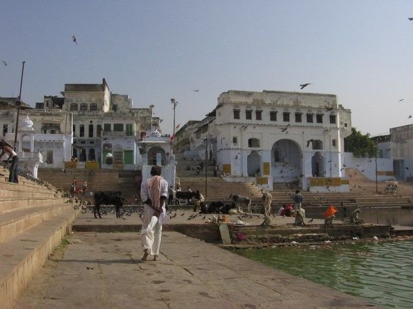 Lakeside in Pushkar